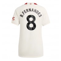 Dámy Fotbalový dres Manchester United Bruno Fernandes #8 2023-24 Třetí Krátký Rukáv